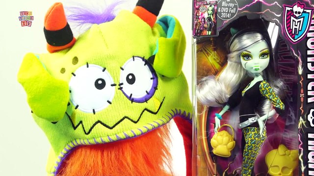 Monster High Freaky Fusion Frankie Stein Toy Review Mattel