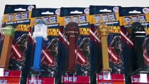 Star Wars Pez Candy Dispensers Darth Vader Yoda R2-D2 C-3PO Chewbacca Shaped Pez!