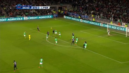 Edinson Cavani Goal - St Etienne 0-2 PSG 02.03.2016 HD
