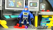 Imaginext Batman Mr. Freeze Ice Monster Play-Doh Robin Queen Elsa Frozen HobbyKidsTV