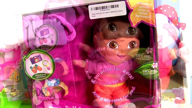 Doras Backpack Surprise Eggs from Dora the Explorer - Mochila Dora La Exploradora Huevos Sorpresa