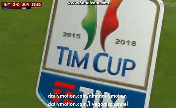 Alvaro Morata Big Chance - Inter Milan vs Juventus - Tim Cup - 02.03.2016