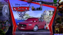 Cars 2 Carlo Maseratti #25 Diecast Maseratti car Disney Pixar toy review by Blucollection