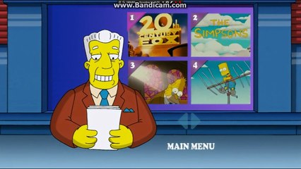The Simpsons Movie DVD Menu
