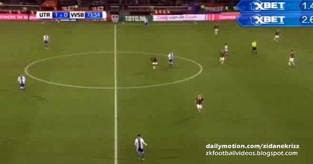 2-0 Sebastien Haller Goal HD - Utrecht 2-0 VVSB 02.03.2016 KNVB Deker