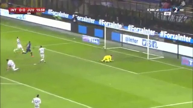 2-0 Ivan Perisic | Inter Milan - Juventus 02.03.2016 HD