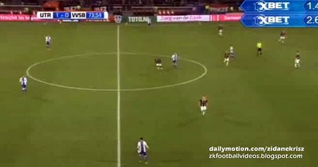 Sebastien Haller Goal HD - Utrecht 2-0 VVSB 02.03.2016 KNVB Deker