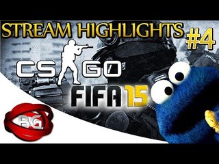 [Stream] We Suck at This! Cyriac is a beast! - CS:GO & FIFA 15 (Montage)