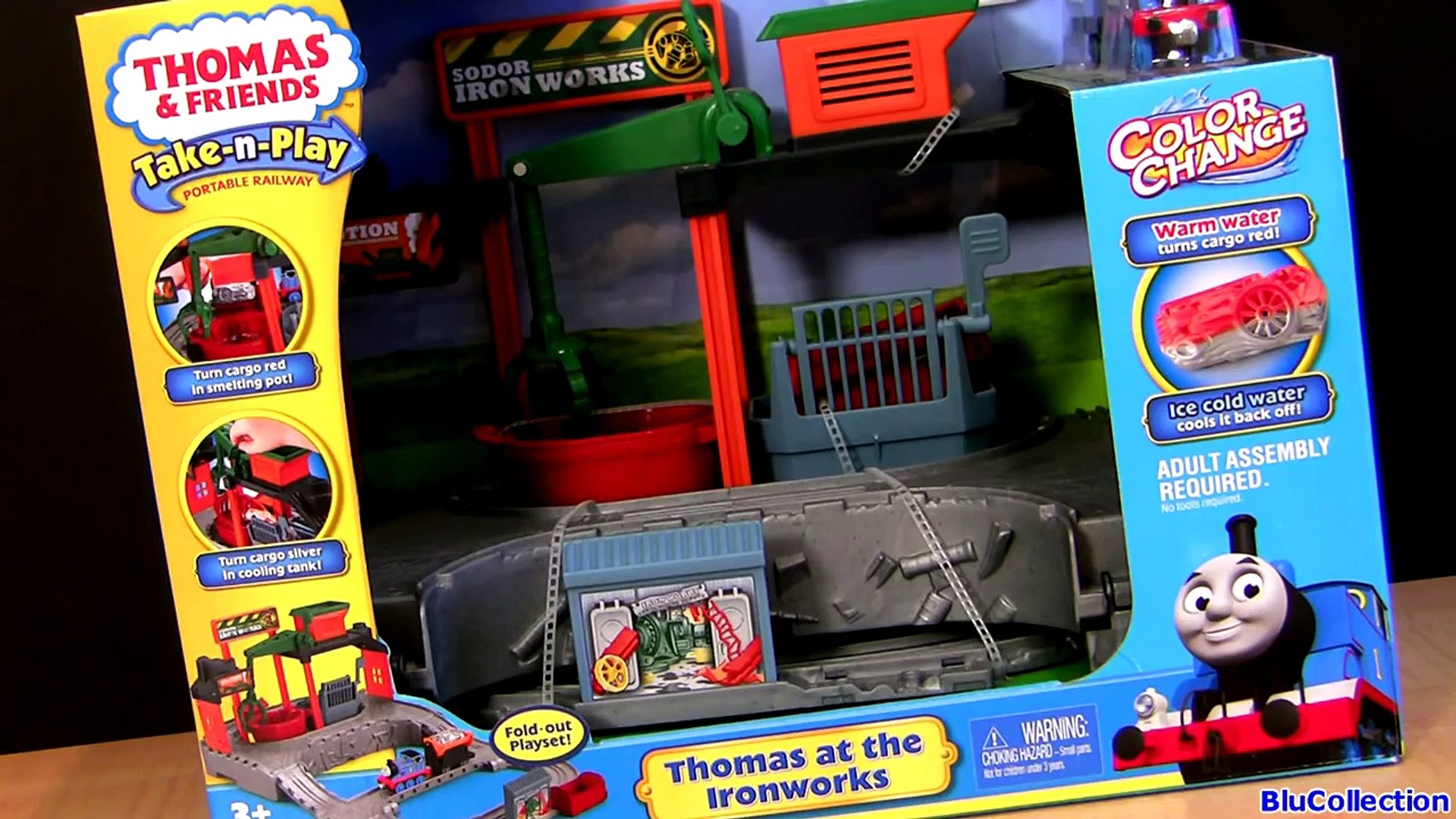 Toy Trains Accident Color Changers Story with Thomas Trains 