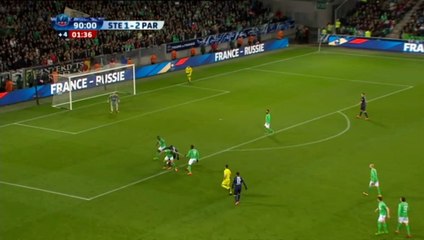 1:3 Lucas Moura - St. Etienne v. PSG 02.03.2016
