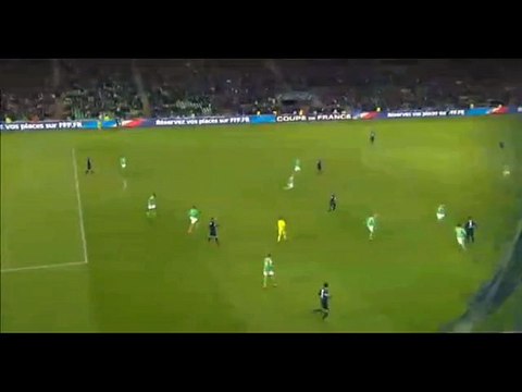Amazing Solo Goal Lucas Moura - Saint-Etienne 1-3 Paris Saint Germain (02.03.2016)