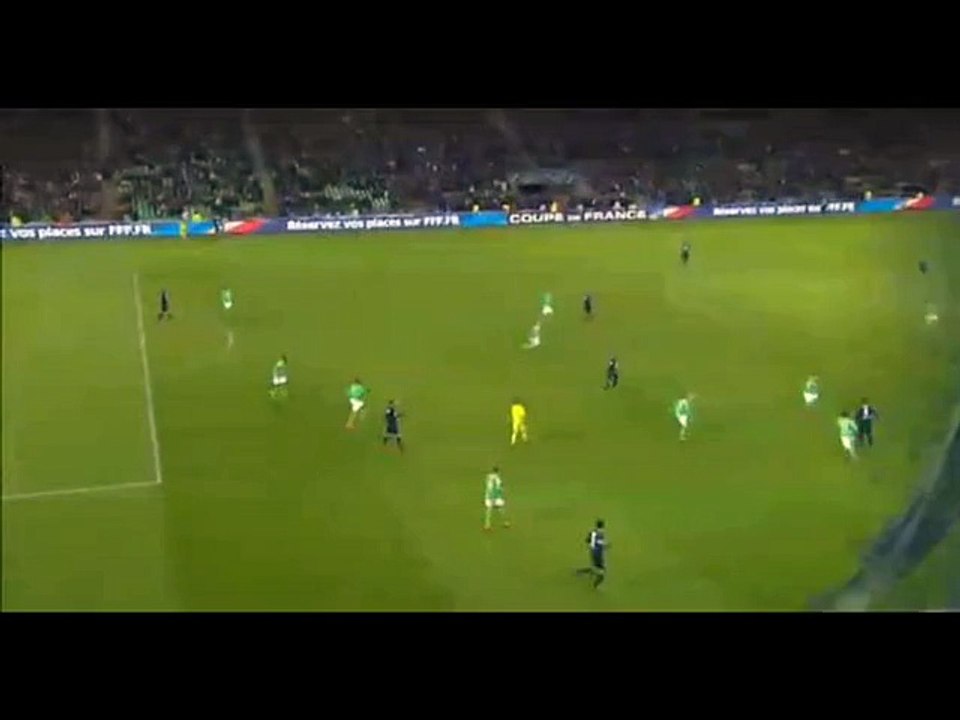 Amazing Solo Goal Lucas Moura - Saint-Etienne 1-3 Paris Saint Germain (02.03.2016)