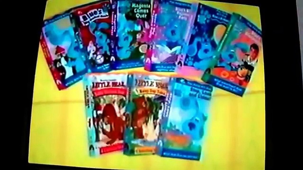 Opening to Blues Clues Playtime with Periwinkle 2001 VHS