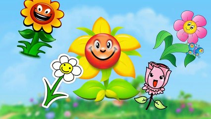 Finger Family Flower Family Nursery Rhymes Daddy Finger Rhymes