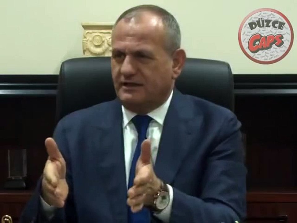 düzce belediye başkanının isyanı