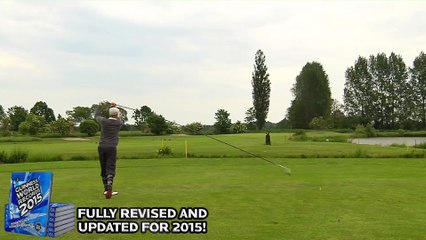 dünyanın en uzun golf sopası ile atış yapmak