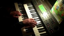 The Simpsons Theme Tune on Yamaha EL90 organ