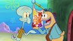 SpongeBob SquarePants | Squidward Making Friends | Nickelodeon UK