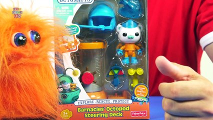 The Octonauts Barnacles Octopod Steering Deck Toy Playset Review