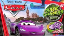 Quick Changers Holley Shiftwell with Pop Out Wings Cars 2 Disney Pixar toy review Blucollection