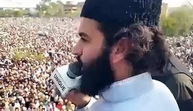 Muhammad Hassan Haseeb ur Rehman Speaking at the Janazah of Shaheed Mumtaz Qadri