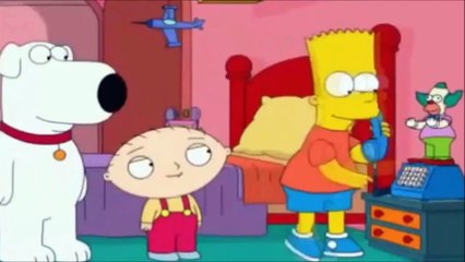 Bart Simpson and Stewie Griffin Prank Call Moe