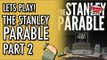 The Stanley Parable - Part 2 - Achievements, Explosions and broom closets!!! #LetsGrowTogether