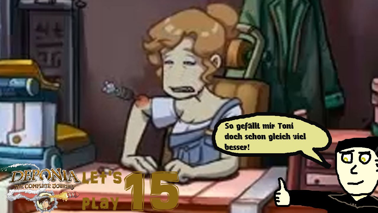 Deponia: The Complete Journey Let's Play 15: Toni wird betäubt