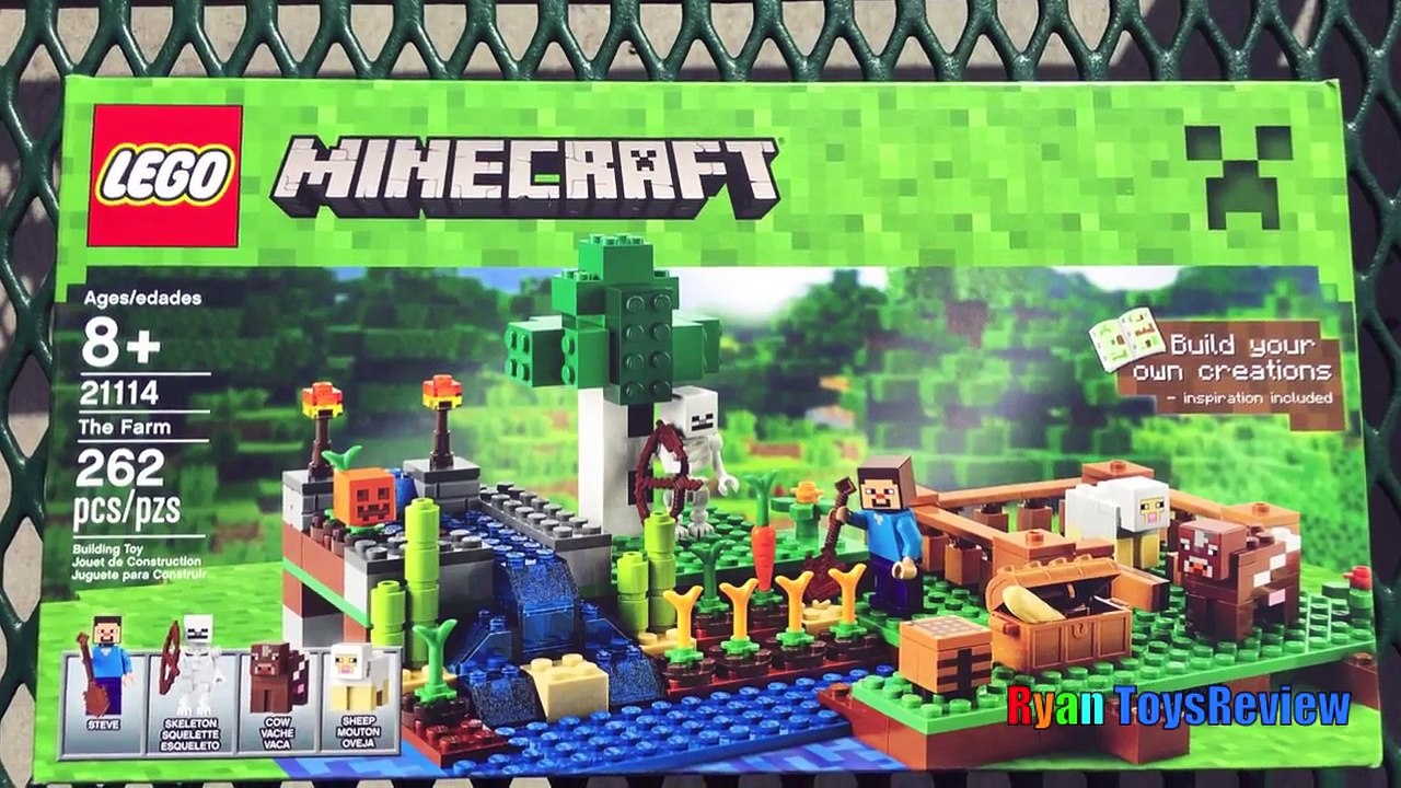 GIANT EGG SURPRISE OPENING MINECRAFT Toys Playtime at the park kids Video Ryan ToysReview