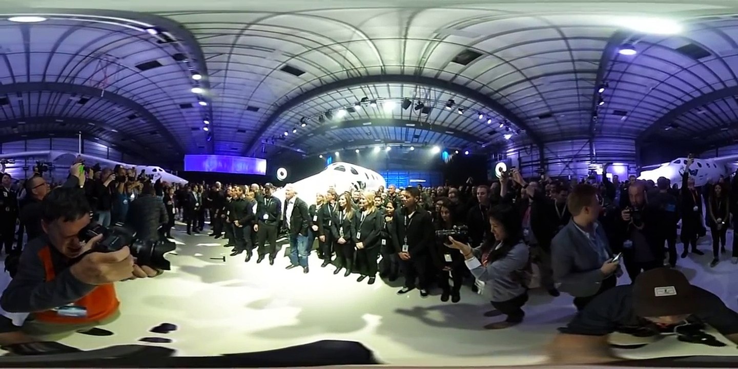 Virgin Galactic Unveils New SpaceShipTwo 360 Degree Video | NBC News