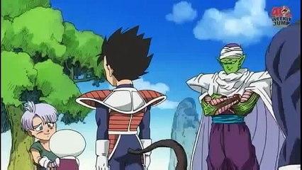 DragonBall Z Movie - Vegeta Meets His Brother And His Wife!