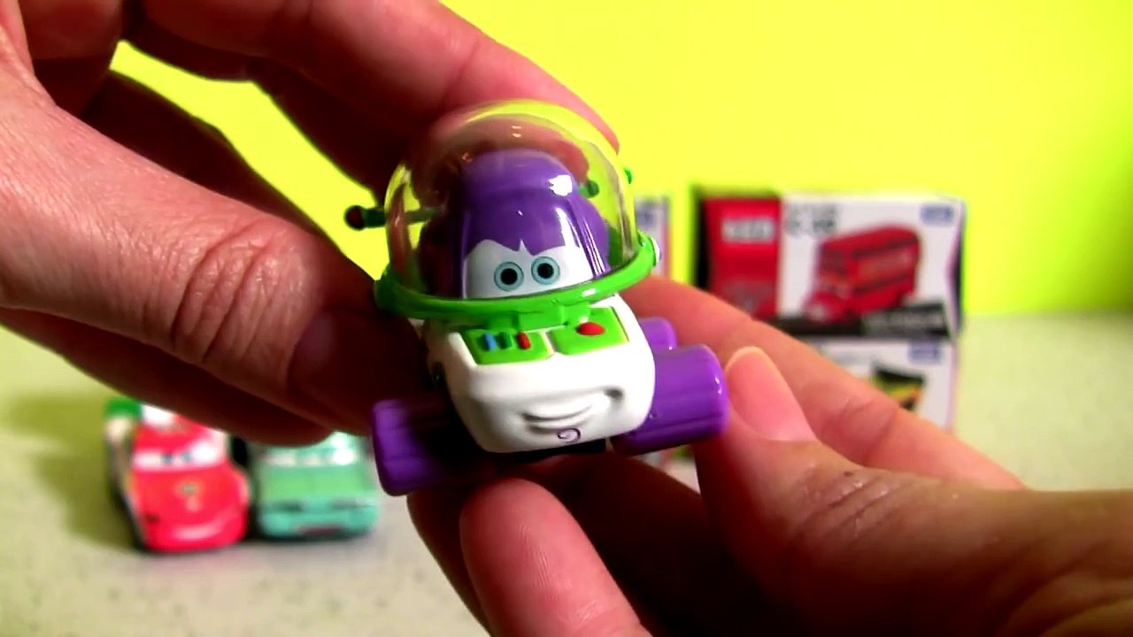 Cars 2 Diecast Collection Tomica Takara Tomy Disney Pixar Kids Toys カーズ・トミカ Double Decker Bus