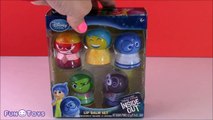 Disney Pixars Inside Out LIP BALM Toys! Rileys 5 Emotions Joy Sadness Disgust Fear Anger