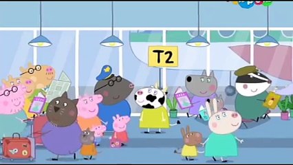 Свинка Пеппа на каникулах 2015 - 1серия - Летим на каникулы.