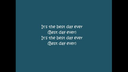 Best Day Ever (lyrics) ~ Spongebob Squarepants