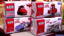Tomica Cars Sally Police Car Fillmore Ambulance Rescue Go! Go! From Takara Tomy Disney Pixar