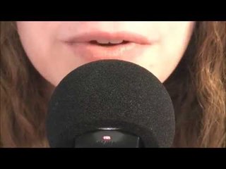 ASMR Up-Close Unintelligible Whispering & Breathing In Mic