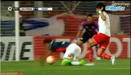San Lorenzo 1 Vs 1 Toluca - Copa Libertadores - Los goles