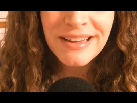 ASMR Inaudible/Unintelligible Whispering + Lip Smacking + Mouth Sounds