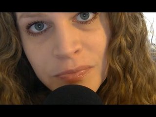 ASMR Semi-Inaudible/Unintelligible Whispering + Playing With Hair