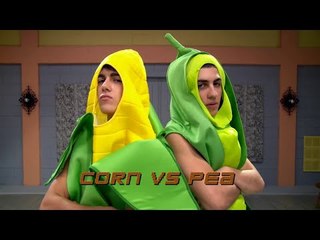 The Next Step - Halloween Battlez: Pea Pod James vs Corn Cob Daniel
