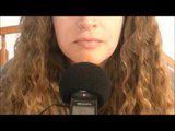 ASMR Mouth Sounds + Unintelligible Whispering + Touching The Camera