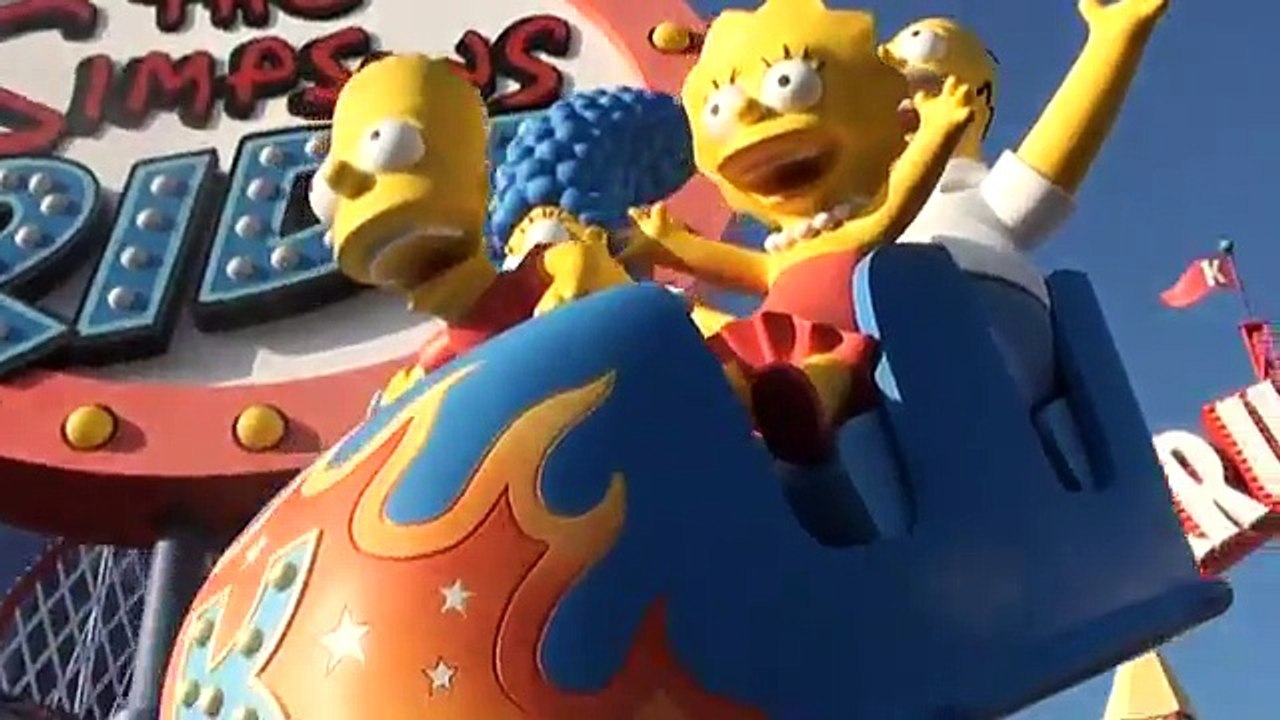 The Simpsons Ride (Universal Studios Los Angeles).