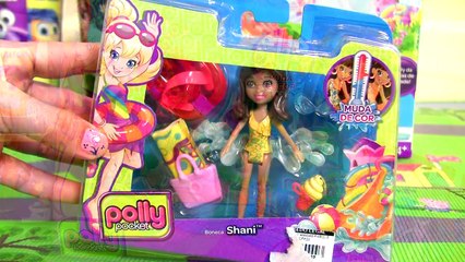 Polly Pocket Acrobatic Dolphin Color Changers Dolls with Princess Anna Elsa Magiclip Dolls