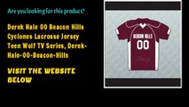 Derek Hale 00 Beacon Hills Cyclones Lacrosse Jersey Teen Wolf TV Series, Derek-Hale-00-Beacon-Hills
