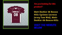 Matt Daehler 08 Beacon Hills Cyclones Lacrosse Jersey Teen Wolf, Matt-Daehler-08-Beacon-Hills