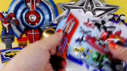 Transformers Giant Surprise Egg TMNT Superhero LEGO Cars Play Doh Spongebob Despicable Me
