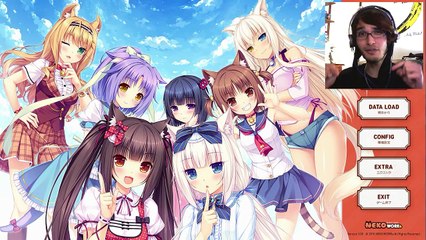 TOUCHING & BOUNCING KAWAII CATGIRLS!! | Lets Play: Nekopara Vol.0 (Ep.1)