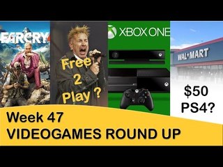 Gaming Roundup Week 47: Free to Play Fun, Xbox Give Aways, PS4 for $50 and More #LetsGrowTogether