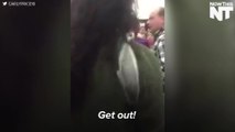 Student Protester Violently Pushed Out Of Trump Rally